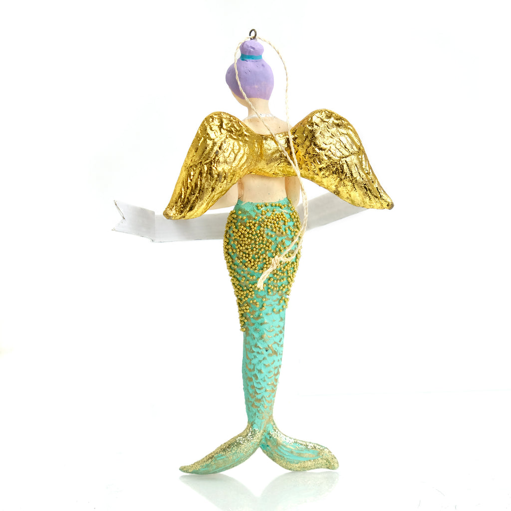 Magical Mermaid Christmas Ornament