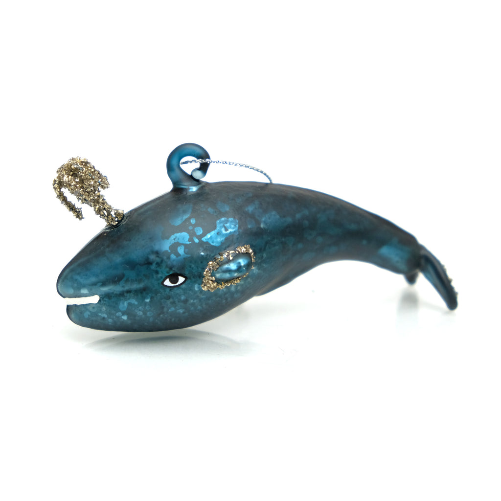 Bitty Whale Ornament