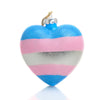 Transgender Pride Heart Ornament