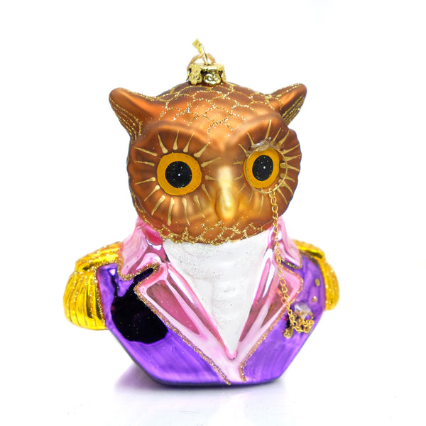 Regal Owl Ornament