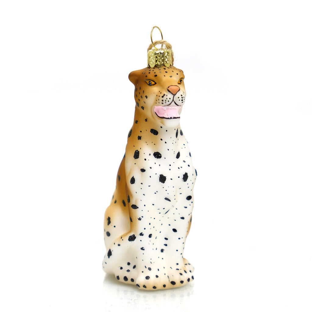 Roaring Cheetah Ornament