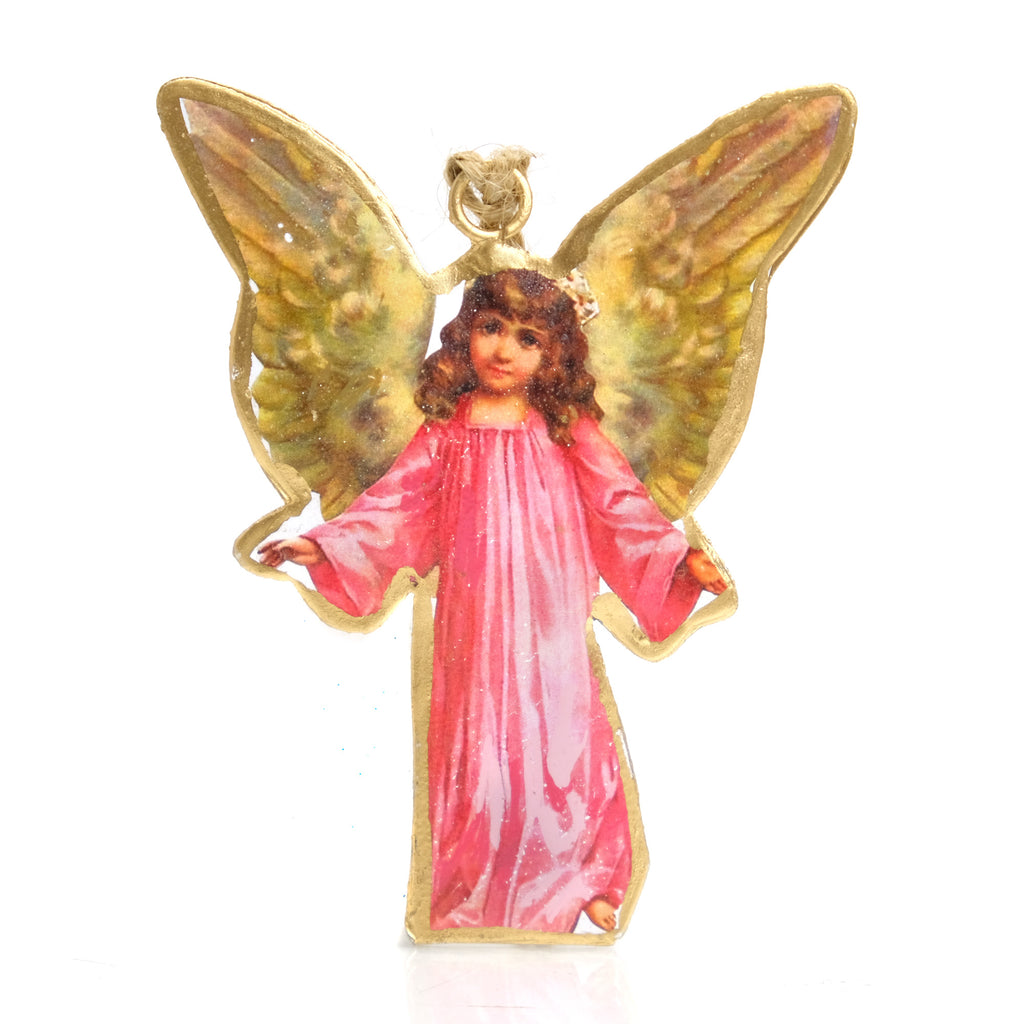 Pink Angel Ornament