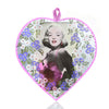 Hand-Painted Elvis/Marilyn Heart Ornament