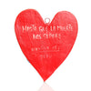 Heart with Love Skeleton Ornament #2