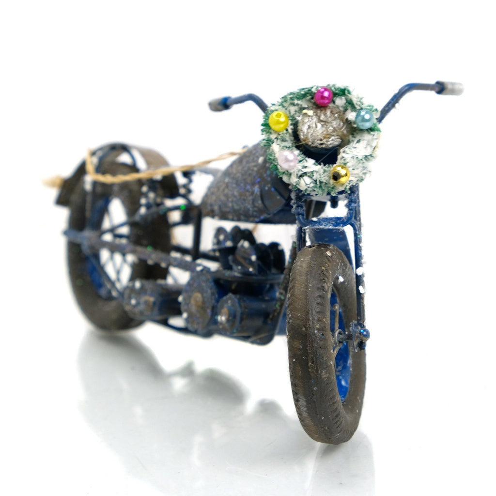 Ridin' for the Holidays Motorcycle Ornament #2