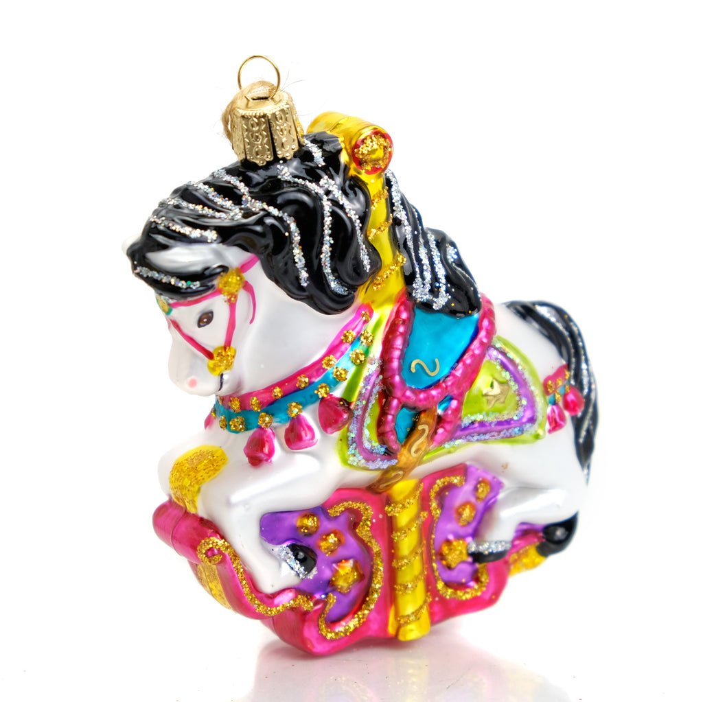 Merry Go Round Carousel Horse Ornament