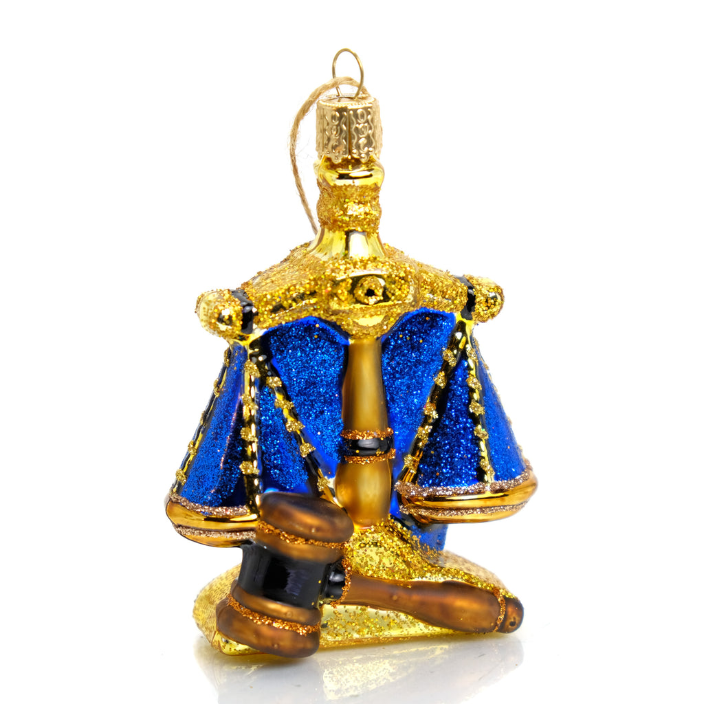 Scales of Lady Justice Ornament
