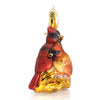 Cardinal Loving Couple Ornament