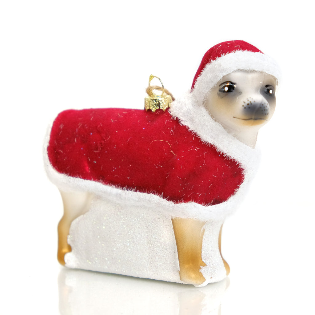 Chihuahua Holiday Pup Ornament