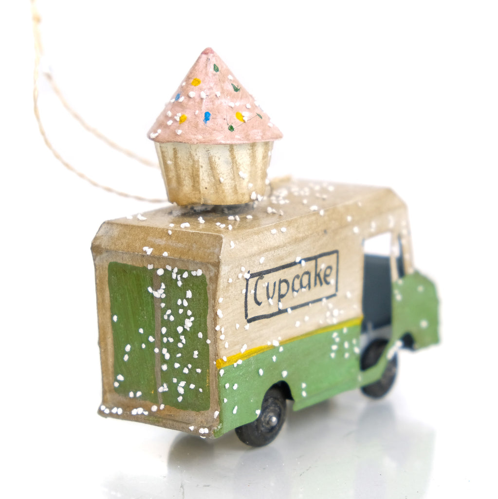 Cupcake Truck Ornament