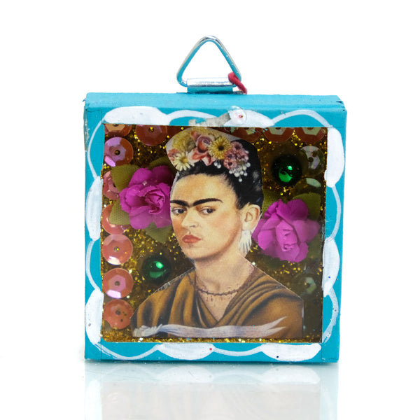 Frida Kahlo Mexican Día de Muertos Caja #7