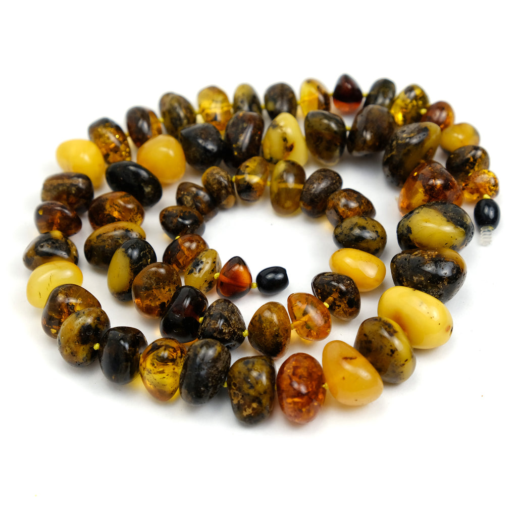 Grand Amber Nugget Necklace #2