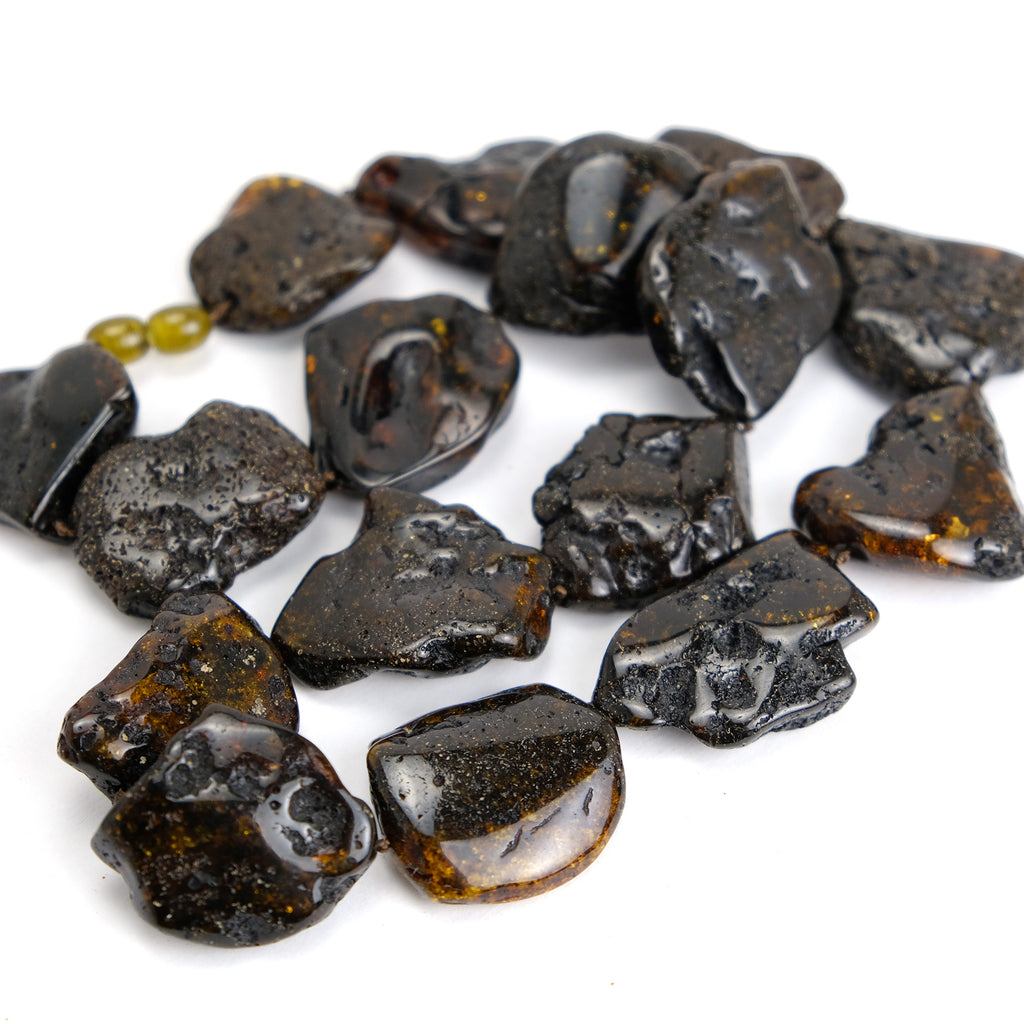 Baltic Amber Nugget Necklace