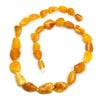Butterscotch Amber Nugget Necklace #2