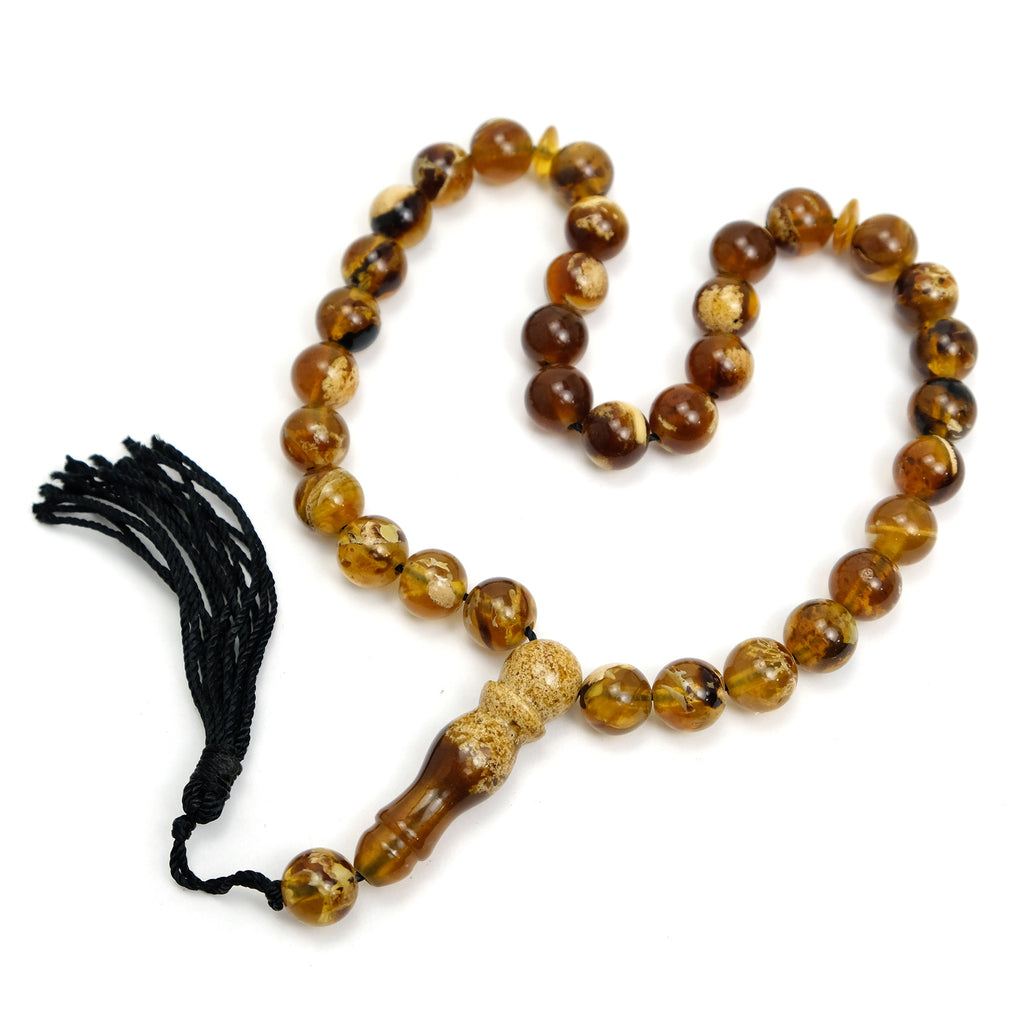 12mm Tesbih Islam Amber Prayer Bead