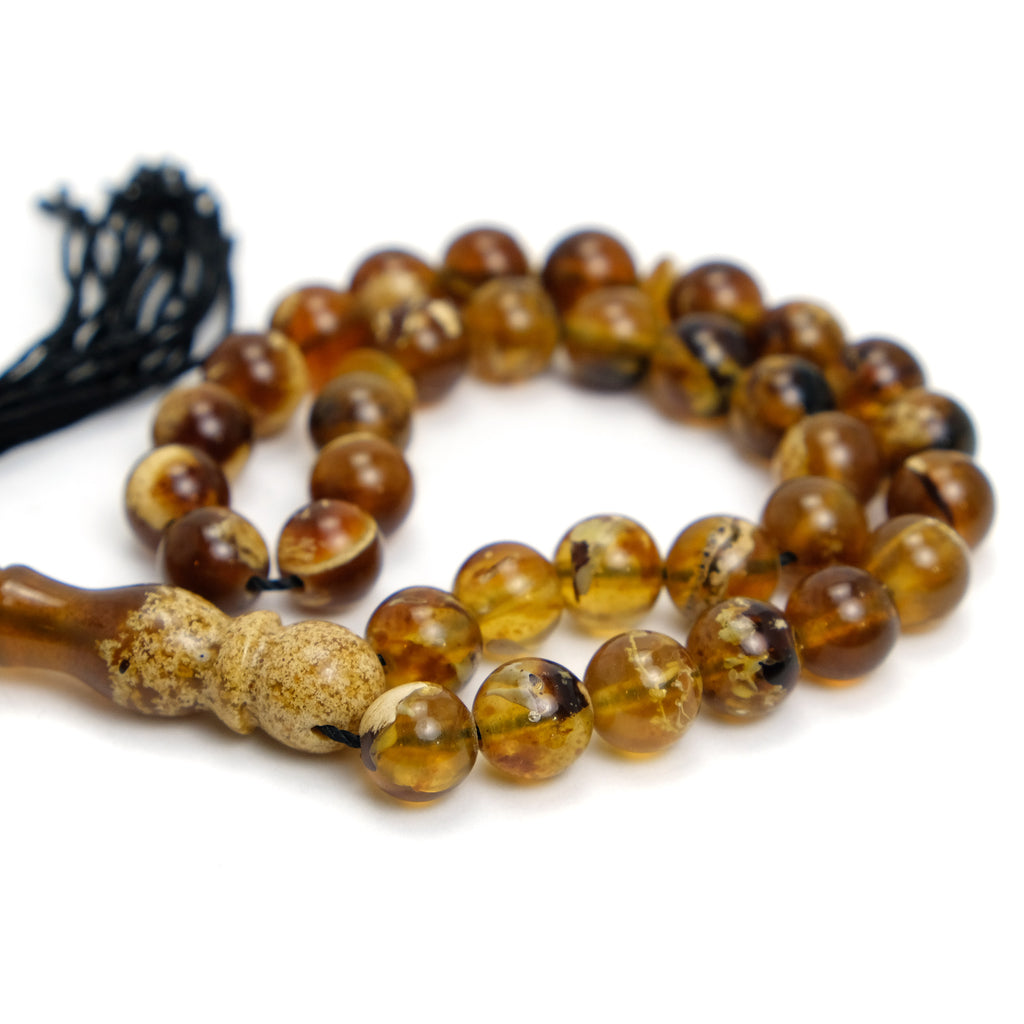 12mm Tesbih Islam Amber Prayer Bead