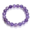 Amethyst Faceted Stretch Bracelet on Elastic Cord