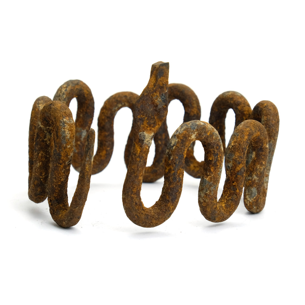 Lobi Iron Serpent Bangle/ Shrine Object Large