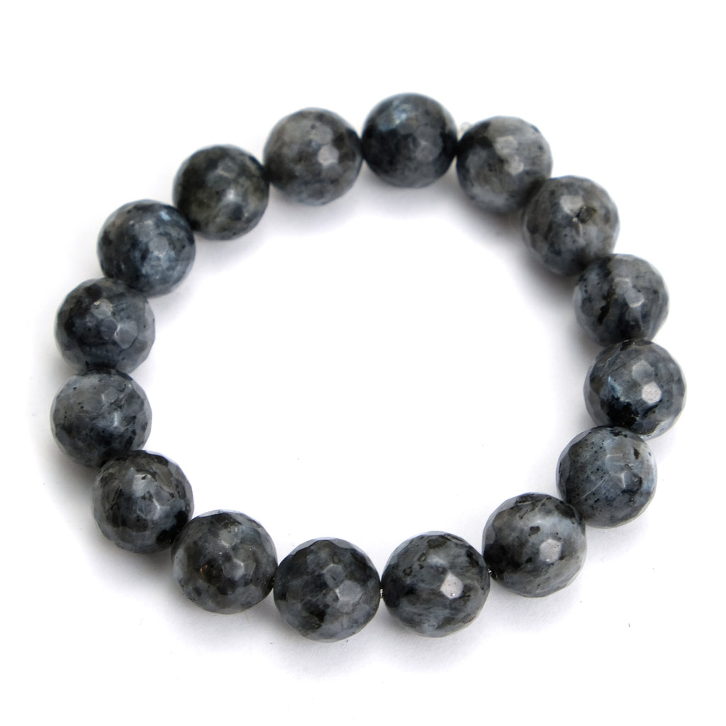 Labradorite (Black) Stretch Bracelet