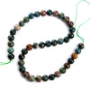Bloodstone Faceted Rounds 10mm Strand