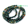 Bloodstone India Faceted Rounds 3mm Strand