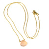 Pink Chalcedony on Gold Filled Chain with Gold Filled Trigger Clasp