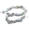 Lavender Chalcedony Nugget Strand