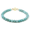 Amazonite Bracelet with Gold Filled Spring Clasp