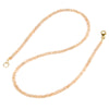 Peach Moonstone Necklace with Gold Filled Trigger Clasp