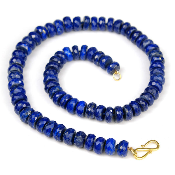 27″ Inches of Lapis Lazuli Gemstone Cabochon Bead Necklace NS-1487 – Online  Gemstone & Jewelry Store By Gehna Jaipur
