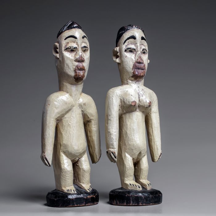 Ewe Venavi Twin Statuettes, Togo #334