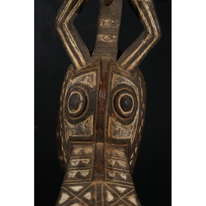 Gurunsi Plank Buffalo Mask, Burkina Faso #758 – Beads of Paradise