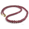 Ruby Necklace w/Gold Filled Trigger Clasp