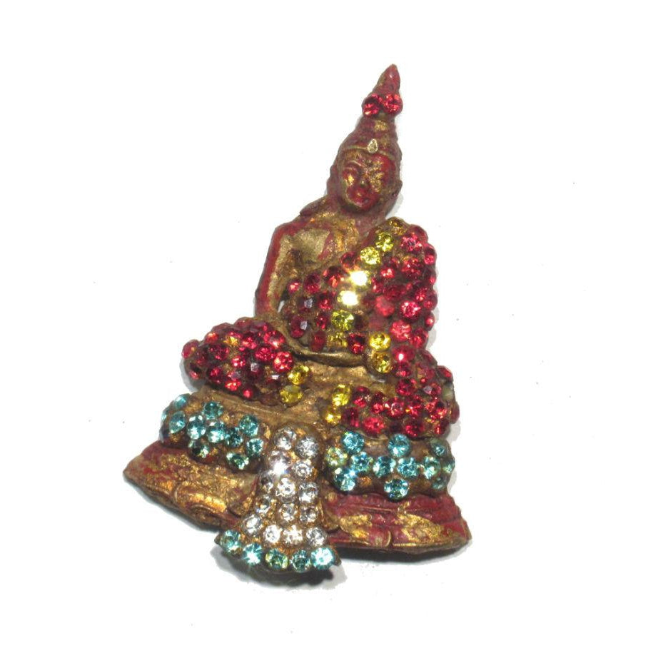 Buddha "Three Seasons" Jeweled Amulet