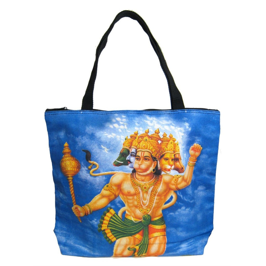 Screen Printed Tote Bag, Hanuman (1)