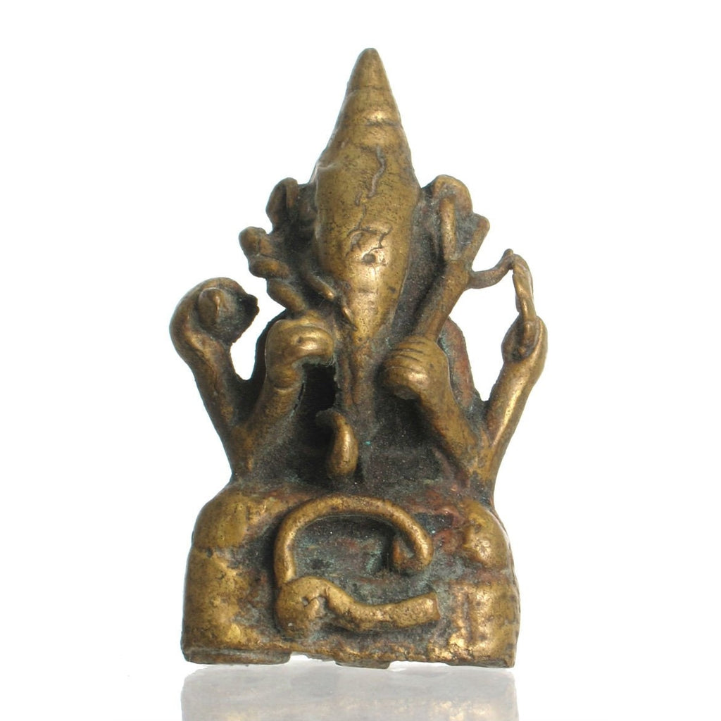 Hand Cast Ganesha Statue