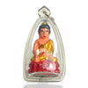 Hand Painted Lord Buddha Conquering Mara (Evil) Amulet