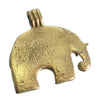 Brass Elephant Pendant Small