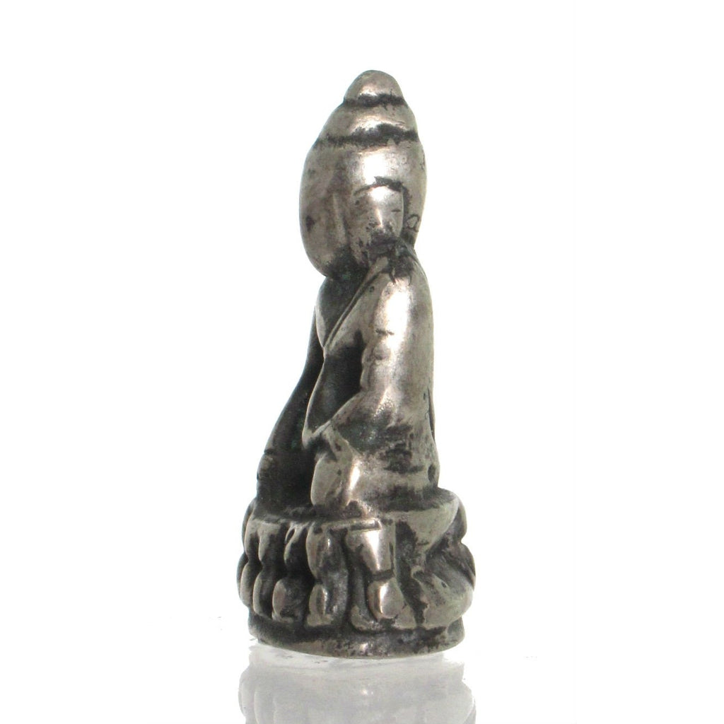 Pocket Buddha Defeating Mara (Evil) Amulet 1