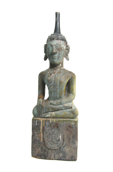 Buddha Statue Antique Laos ca.1920-40 26" Tall