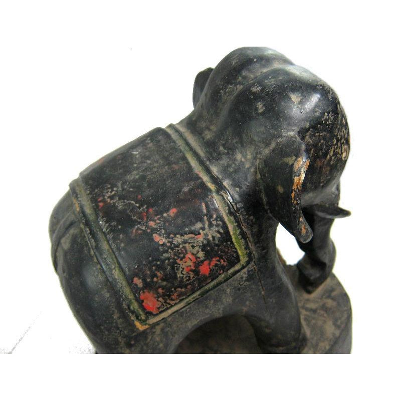 Antique Elephant Figure-04