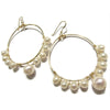 Fresh Water Pearl Earrings with Gold Filled Earwires