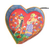Day of the Dead Paper Heart Ornament