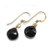 Garnet Earrings with Gold Filled French Ear Wires