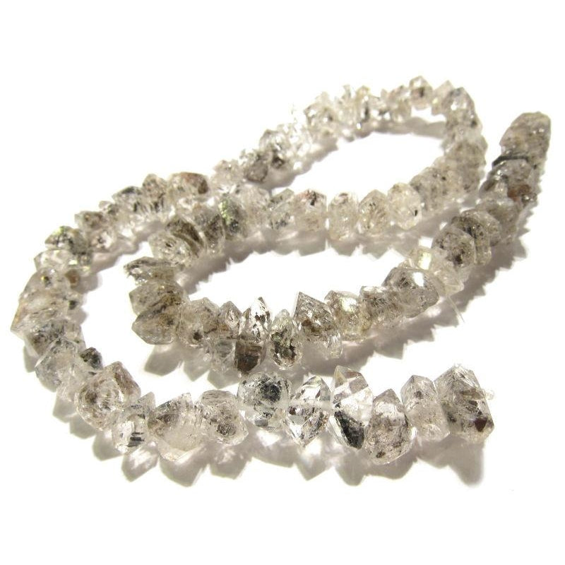 Natural Herkimer Diamond Strand – Beads of Paradise