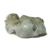 Jade Foo Dog Mother and Child with Corn Pendant