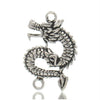 Sterling Silver Dragon Pendant with Connectors