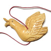 "Blissful" Goose Hand Carved Cow Bone Pendant