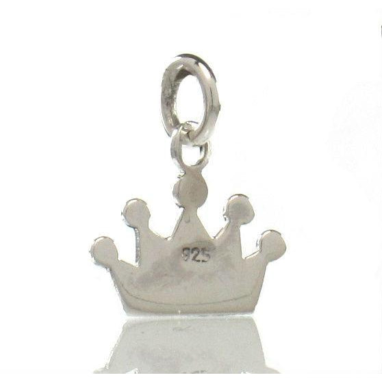 Sterling Silver Mini Crown with Bail