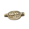 Asante Style Hand Carved Cow Bone Bead 2